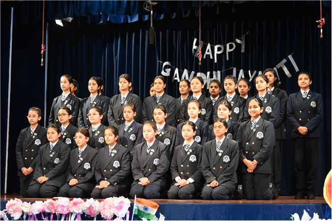 Gandhi Jayanti Celebrated – Senior Wing