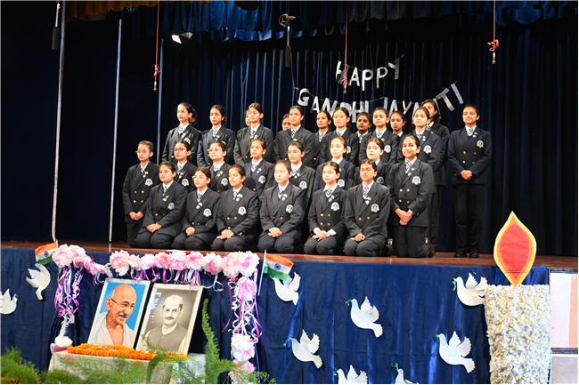Gandhi Jayanti Celebrated – Senior Wing