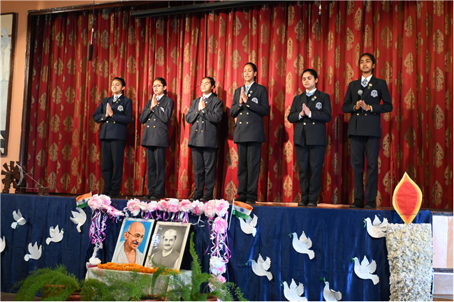 Gandhi Jayanti Celebrated – Senior Wing