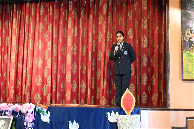 Gandhi Jayanti Celebrated – Senior Wing