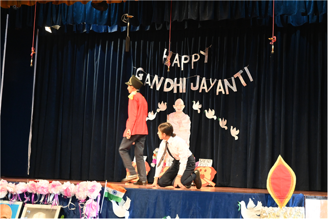 Gandhi Jayanti Celebrated – Senior Wing