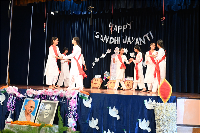 Gandhi Jayanti Celebrated – Senior Wing