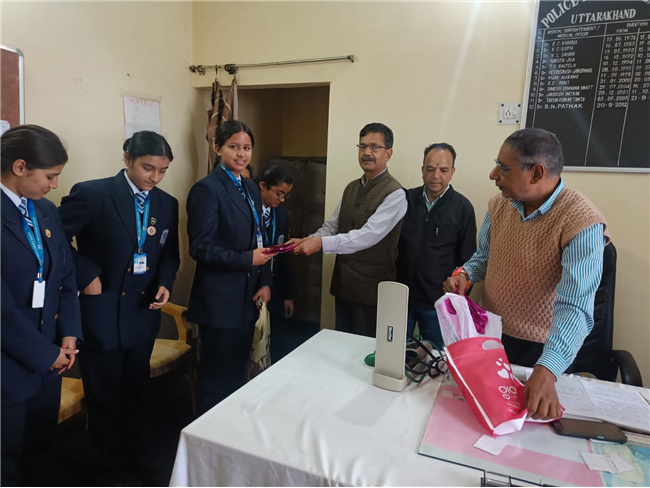 Rakhee Celebration at Police Hospital, Nainital