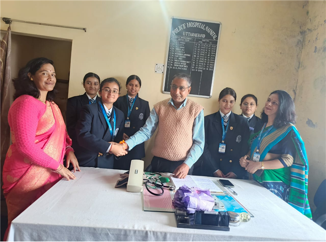 Rakhee Celebration at Police Hospital, Nainital