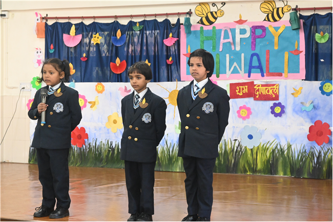 Diwali Assembly by CLASS 1 (14-10-2025)