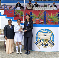 Prize distribution- annual sports day (first show)