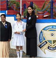 Prize distribution- annual sports day (first show)