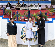 Prize distribution- annual sports day (first show)