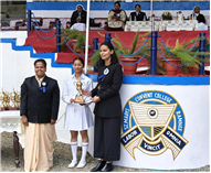 Prize distribution- annual sports day (first show)