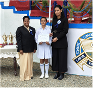 Prize distribution- annual sports day (first show)