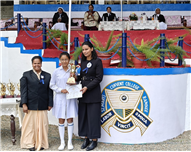 Prize distribution- annual sports day (first show)