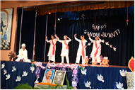 Gandhi Jayanti Celebrated – Senior Wing