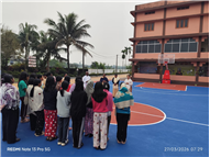BLESSING AND INAUGURATION OF BASKETBALL COURT