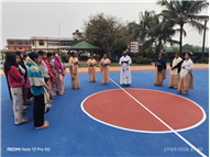BLESSING AND INAUGURATION OF BASKETBALL COURT