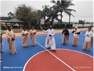 BLESSING AND INAUGURATION OF BASKETBALL COURT
