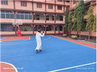 BLESSING AND INAUGURATION OF BASKETBALL COURT