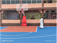 BLESSING AND INAUGURATION OF BASKETBALL COURT