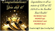 ST. AGNES' LORETO DAY SCHOOL CELEBRATES THE EXCELLENT BOARD RESULTS