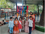 Diwali Celebration in Pre-Primary Wing
