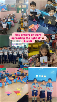 Diwali Celebration in Pre-Primary Wing