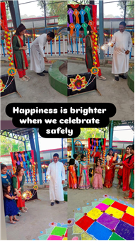 Diwali Celebration in Pre-Primary Wing