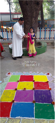 Diwali Celebration in Pre-Primary Wing