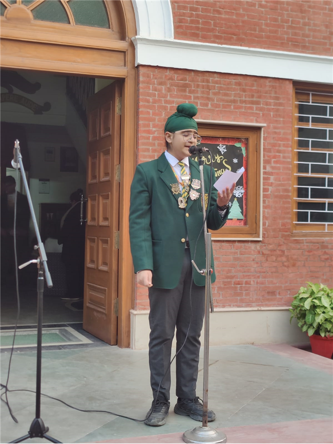 INTERNATIONAL HUMAN RIGHTS DAY ASSEMBLY BY THE JUST ED SOCIETY - SENIOR SCHOOL