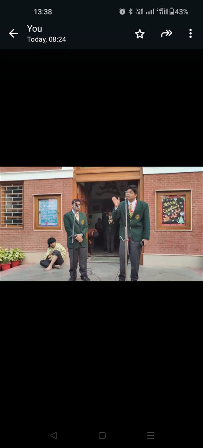 INTERNATIONAL HUMAN RIGHTS DAY ASSEMBLY BY THE JUST ED SOCIETY - SENIOR SCHOOL