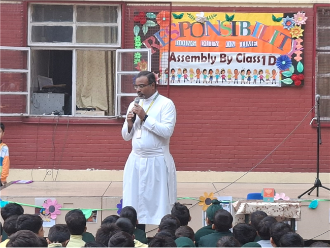 ASSEMBLY BY CLASS 1D - RESPONSIBILITY