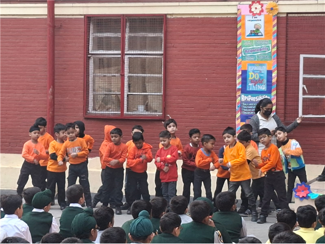 ASSEMBLY BY CLASS 1D - RESPONSIBILITY