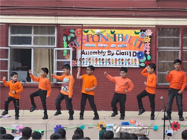 ASSEMBLY BY CLASS 1D - RESPONSIBILITY