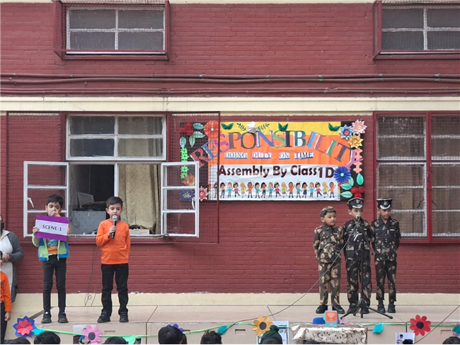 ASSEMBLY BY CLASS 1D - RESPONSIBILITY