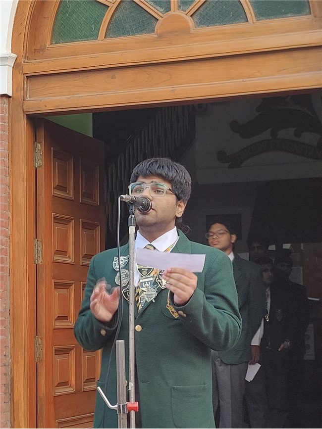 INTERNATIONAL HUMAN RIGHTS DAY ASSEMBLY BY THE JUST ED SOCIETY - SENIOR SCHOOL