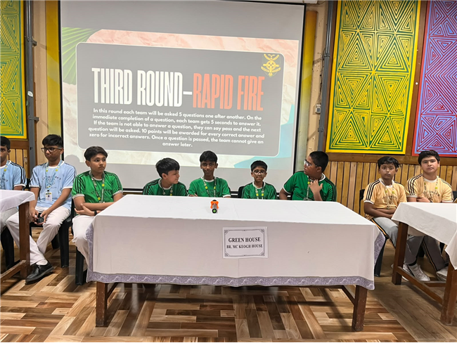 INTER-HOUSE G.K. QUIZ (2026-27) - MIDDLE SCHOOL