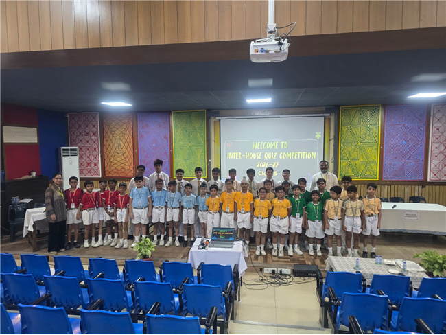 INTER-HOUSE G.K. QUIZ (2026-27) - MIDDLE SCHOOL