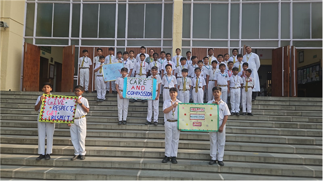 ASSEMBLY BY CLASS 7C - REVISITING OUR MANNERS