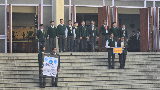 ASSEMBLY BY CLASS 6E - BUILDING BRIDGES, NOT WALLS