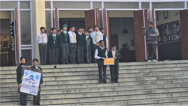 ASSEMBLY BY CLASS 6E - BUILDING BRIDGES, NOT WALLS