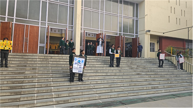 ASSEMBLY BY CLASS 6E - BUILDING BRIDGES, NOT WALLS