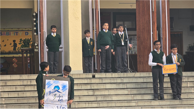 ASSEMBLY BY CLASS 6E - BUILDING BRIDGES, NOT WALLS