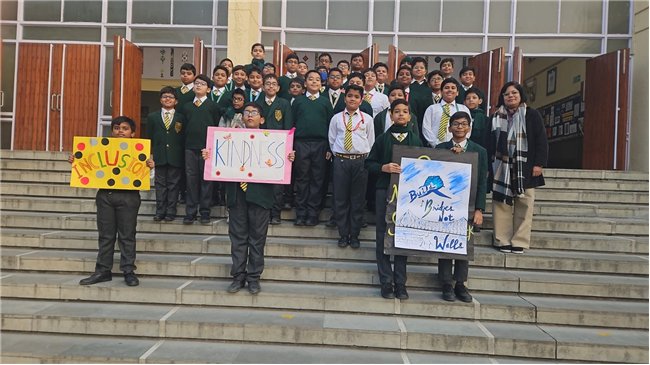 ASSEMBLY BY CLASS 6E - BUILDING BRIDGES, NOT WALLS