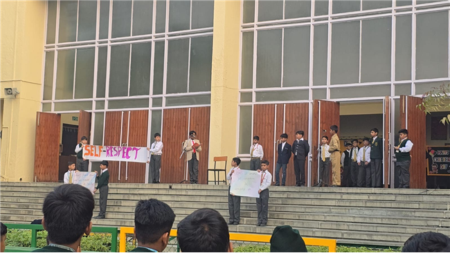 ASSEMBLY BY CLASS 6D - SELF-RESPECT