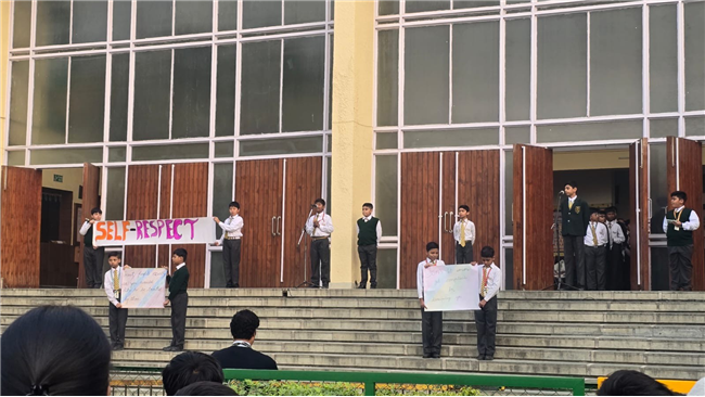 ASSEMBLY BY CLASS 6D - SELF-RESPECT