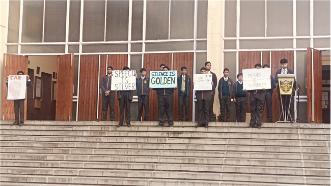 ASSEMBLY BY CLASS 9E - IMPORTANCE OF PRAYER AND DISCIPLINE IN LIFE