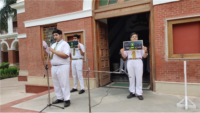 INTERNATIONAL NELSON MANDELA DAY ASSEMBLY & CAMPAIGN BY THE JUST ED SOCIETY