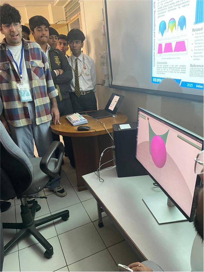 VISIT TO THE INDIAN INSTITUTE OF TECHNOLOGY DELHI OPEN HOUSE 2025 - SENIOR SCHOOL