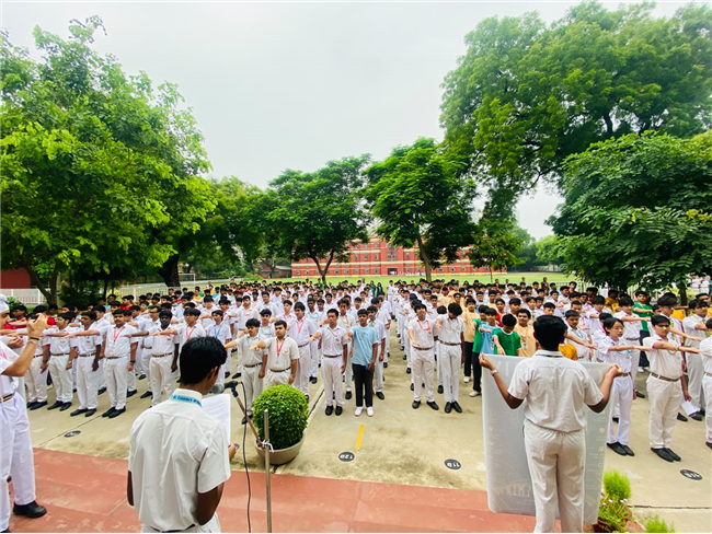 SPREAD AWARENESS ABOUT DRUG AND SUBSTANCE ABUSE - SENIOR SCHOOL