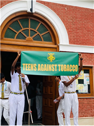 SPREAD AWARENESS ABOUT DRUG AND SUBSTANCE ABUSE - SENIOR SCHOOL