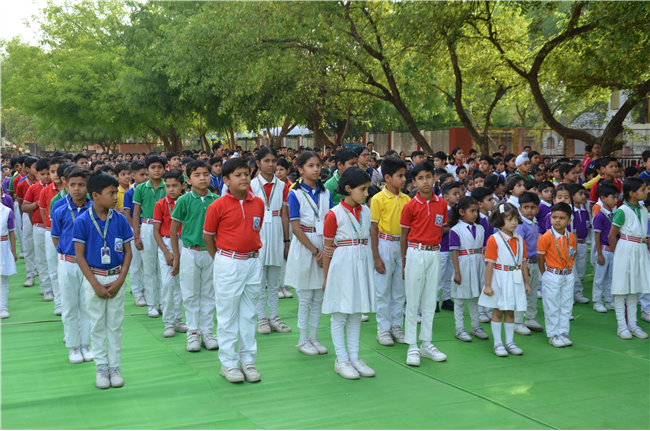 Prize Distribution Ceremony for Academic Toppers (Classes VI to IX and XI)