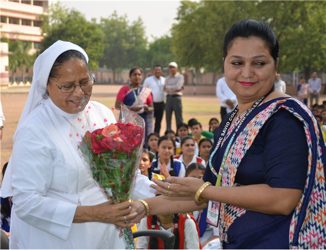 Prize Distribution Ceremony for Academic Toppers (Classes VI to IX and XI)